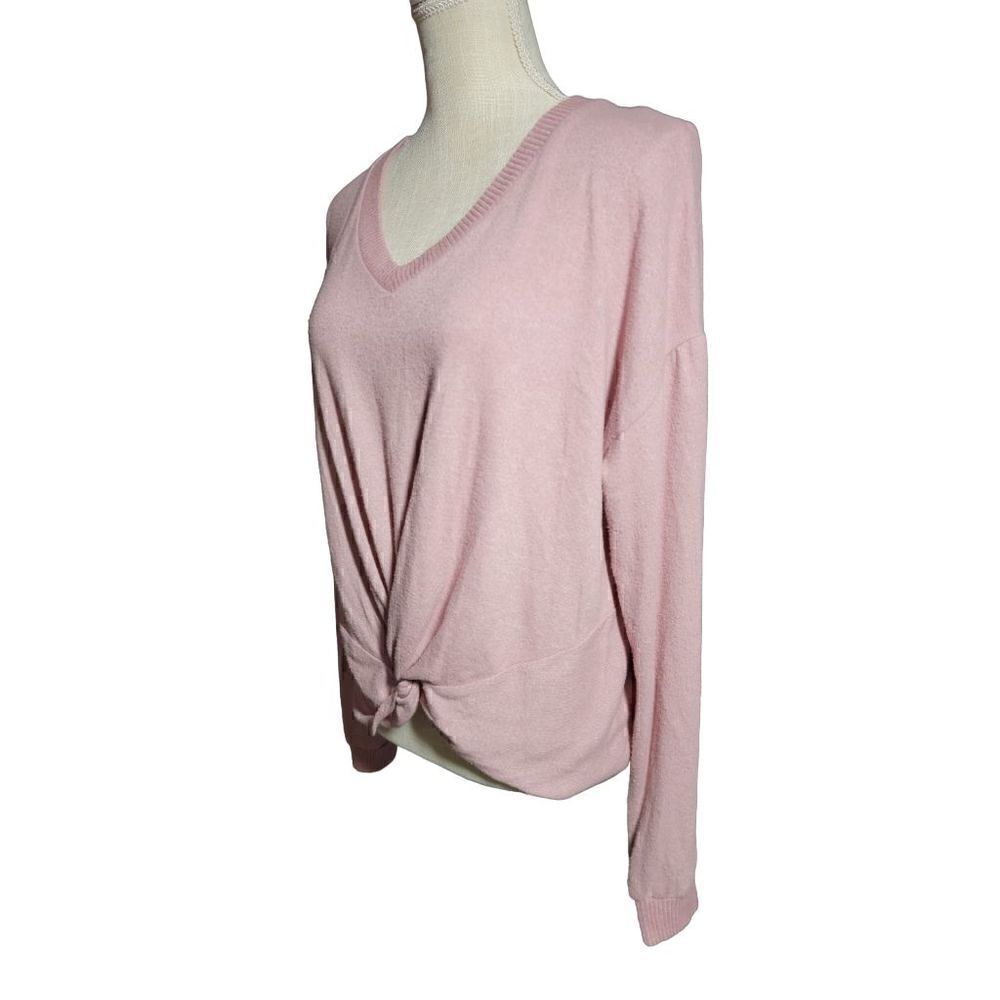 So Sweater, Longsleeve, Blouse. Size Large, Color Light Pink